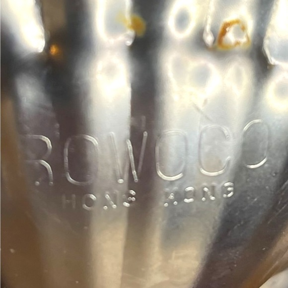 VTG Mid Century Clam Shell Silver Tone Metal Molds Set of 6 Baking Art Crafts - Picture 5 of 5